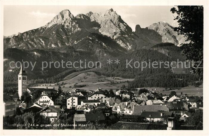 Saalfelden Steinernes Meer Panorama