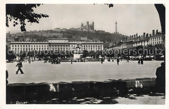 Lyon France Place Bellecour