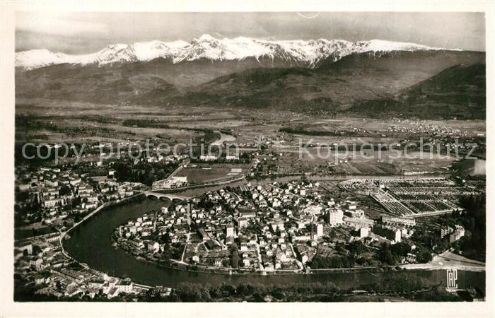 Grenoble Fliegeraufnahme
