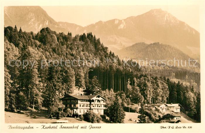 Berchtesgaden Kurhotel Sonnenhof Jenner