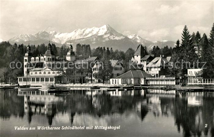 Velden Woerthersee Schlosshotel Mittagskogel