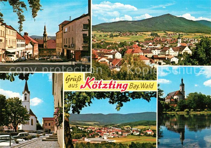 Koetzting Ortsansichten Panoramen Wallfahrtskirche