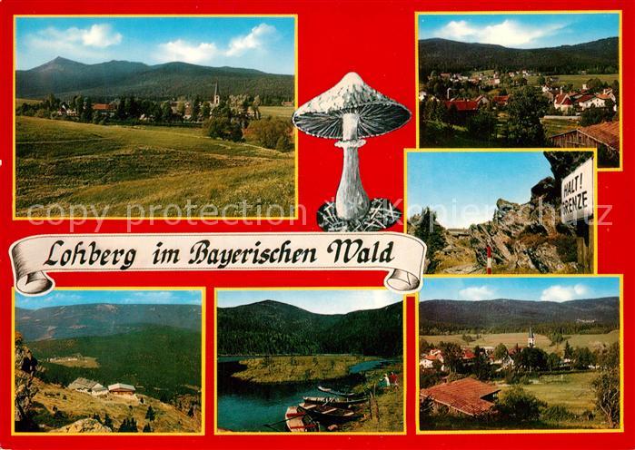 Lohberg Lam Panoramen Bootsanlegestelle Grenze
