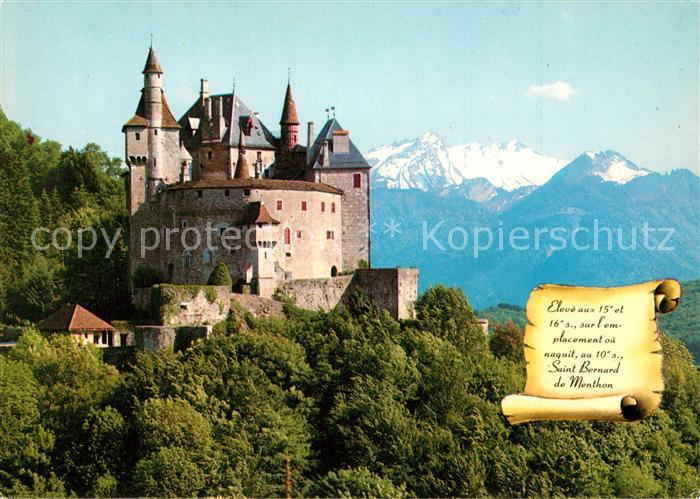 Menthon-Saint-Bernard Chateau de Menthon Massif des Bauges