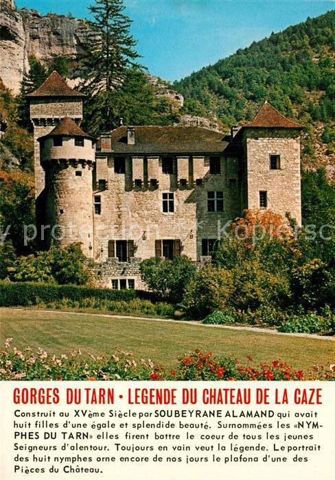 Gorges du Tarn Legende du Chateau de la Caze
