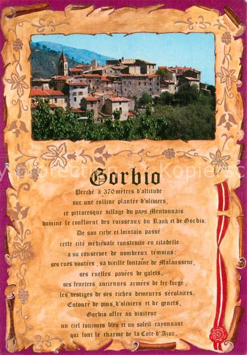 Gorbio Panorama Chronik