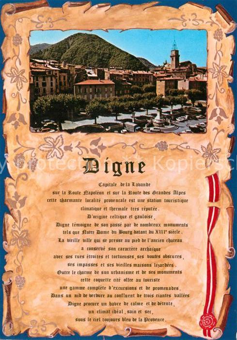 Digne-les-Bains Panorama Chronik