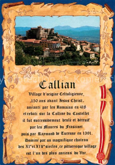 Callian Var Panorama Chronik