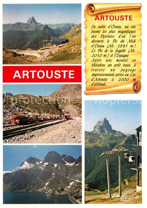 Artouste Gabas Eisenbahn Seilbahn Chronik