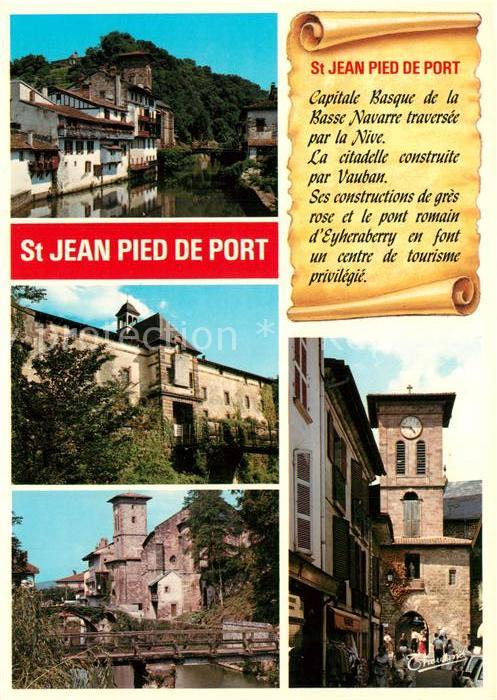 Saint-Jean-Pied-de-Port Stadtansichten Chronik