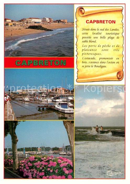 Capbreton Hafen Strand Chronik