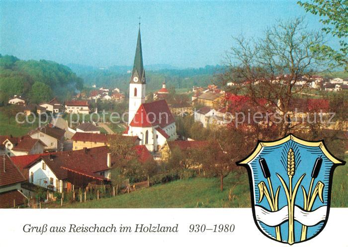 Reischach Altoetting Panorama Kirche