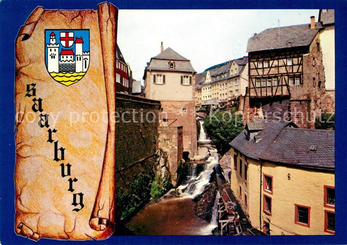 Saarburg Saar Altstadt Wasserfall