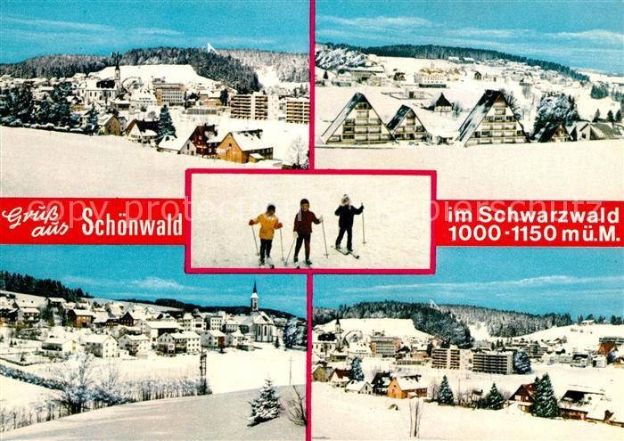 Schoenwald Schwarzwald Winterlandschaften