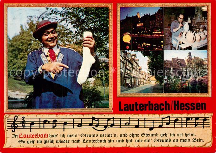 Lauterbach Hessen Lied In Lauterbach hab ich mein Strumb verlorn