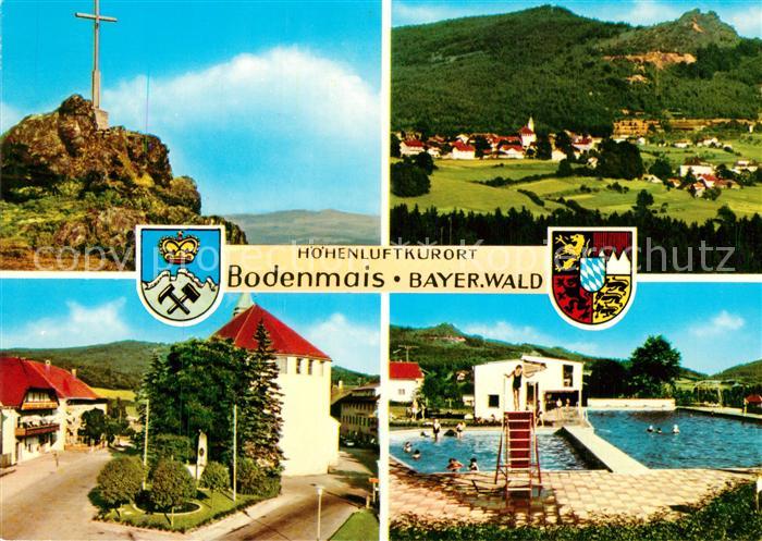 Bodenmais Gipfelkreuz Panorama Freibad