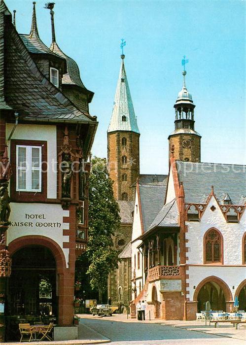 Goslar Hotel Kaiser Worth Rathaus Marktkirche