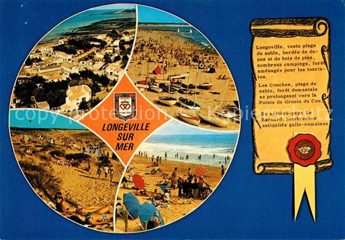 Longeville-sur-Mer Strand Bootsanlegestelle Chronik