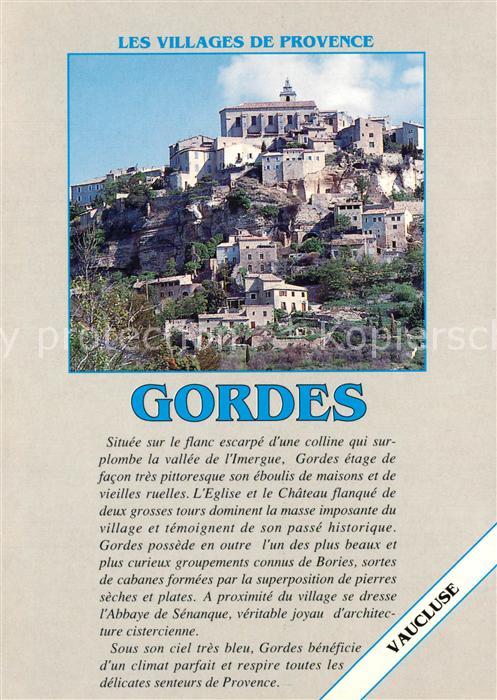 Gordes Les Villages de Provence Chronic