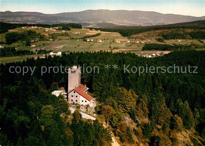 Hauzenberg Niederbayern Fliegeraufnahme Aussichtsturm Berggasthof Oberlichtenau
