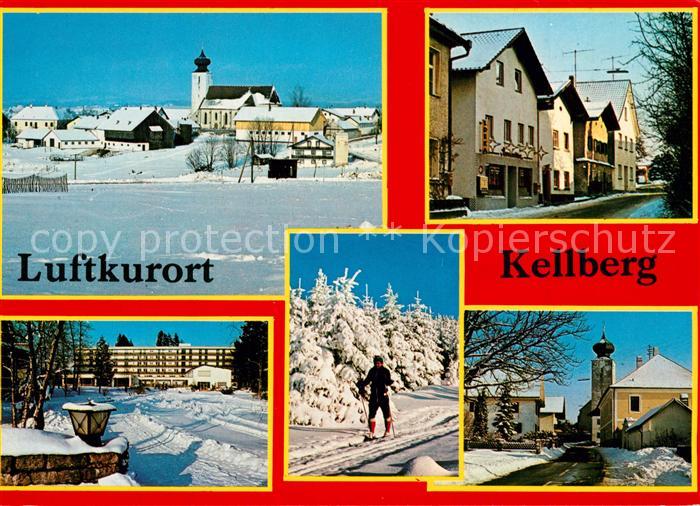 Kellberg Winterlandschaften Kirche