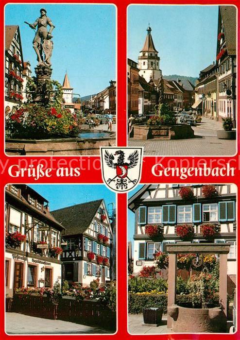 Gengenbach Brunnen Marktplatz