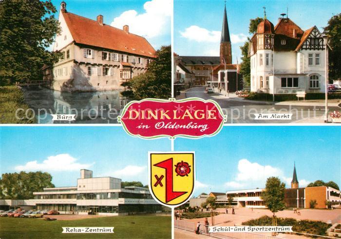 Dinklage Burg Markt Reha Zentrum Schul Sportzentrum