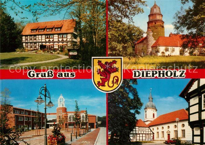 Diepholz Kirche Rathaus Stadtansichten