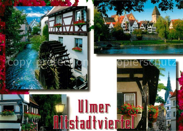 Ulm Donau ALtstadtviertel Wassermuehle