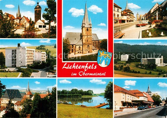 Lichtenfels Bayern Kirche Park Stadtansichten