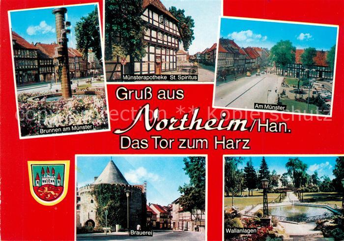 Northeim Brunnen Muenster Muensterapotheke Sankt Spiritus Brauerei