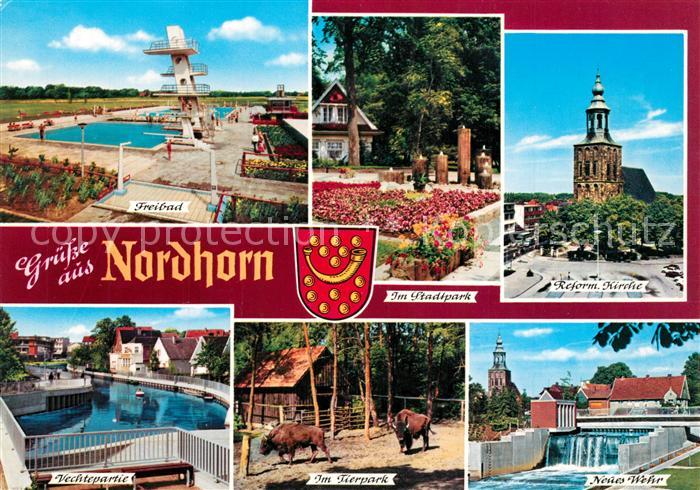 Nordhorn Freibad Kirche Stadtpark Neues Wehr