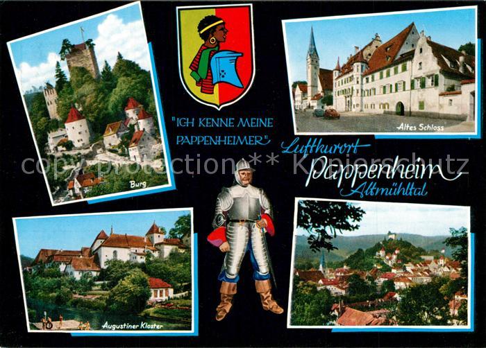 Pappenheim Mittelfranken Burg Augustiner Kloster Altes Schloss