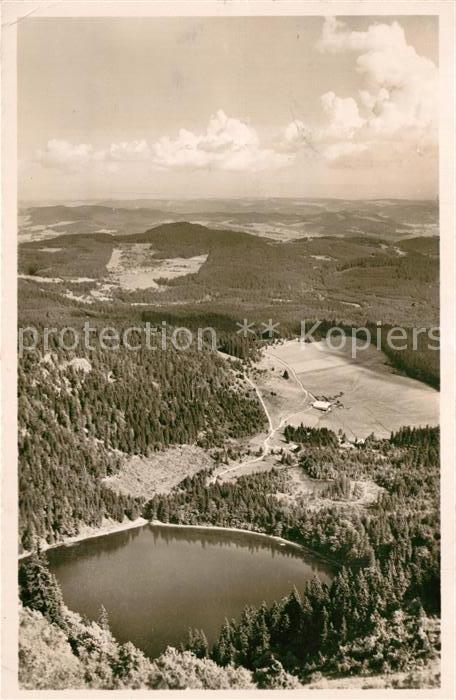 Feldberg Schwarzwald Blick vom Seebuck auf Feldsee