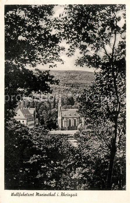 Marienthal Rheingau Wallfahrtskirche Marienthal