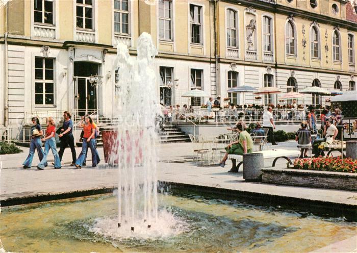 Berlin Operncafe Springbrunnen