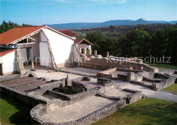 Stein Hechingen Roemisches Freilichtmuseum Hauptgebaeude
