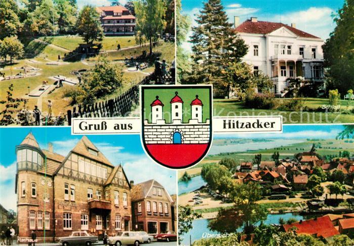 Hitzacker Elbe Minigolf Rathaus Schloss Fliegeraufnahme
