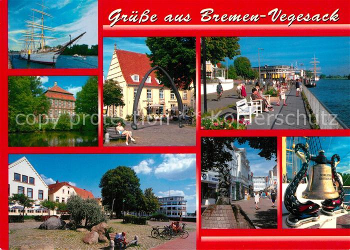 Vegesack Segelschiff Freilichtmuseum Promenade Park Schiffsglocke