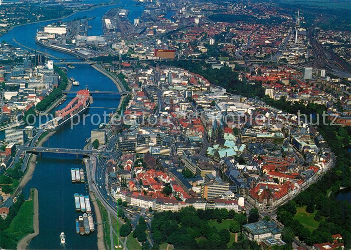 Bremen Fliegeraufnahme