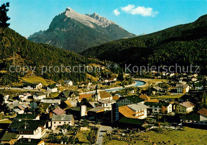 Scharnitz mit Hohen Gleirsch