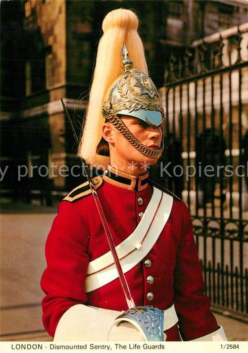 London Dismounted Sentries of Lifeguard Whitehall