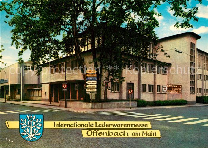 Offenbach Main Internat Lederwarenmesse Messehallen