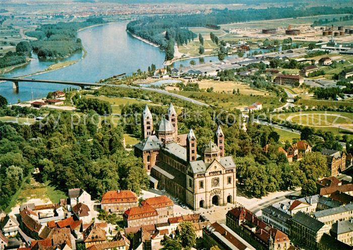 Speyer Rhein Fliegeraufnahme