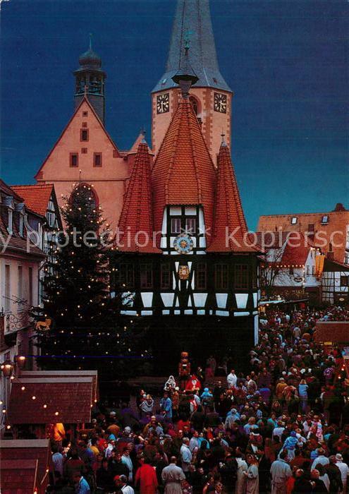 Michelstadt Historischer Weihnachtsmarkt am Rathaus