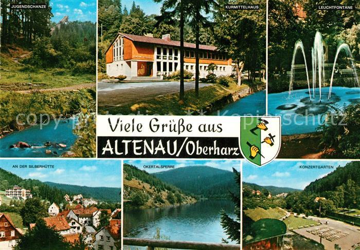 Altenau Harz Jugendschanze Kurmittelhaus Leuchtfontaene Silberhuette Okertalsper