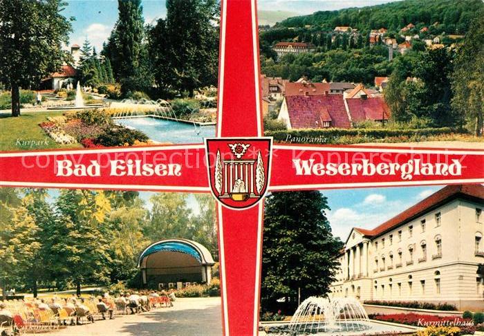 Bad Eilsen Kurpark Panorama Kurkonzert Kurmittelhaus