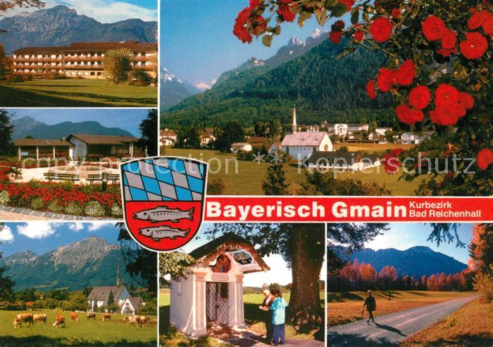 Bayerisch Gmain BfA Klinik Hochstaufen Haus des Gastes Pfarrkirche Doetzenkapell