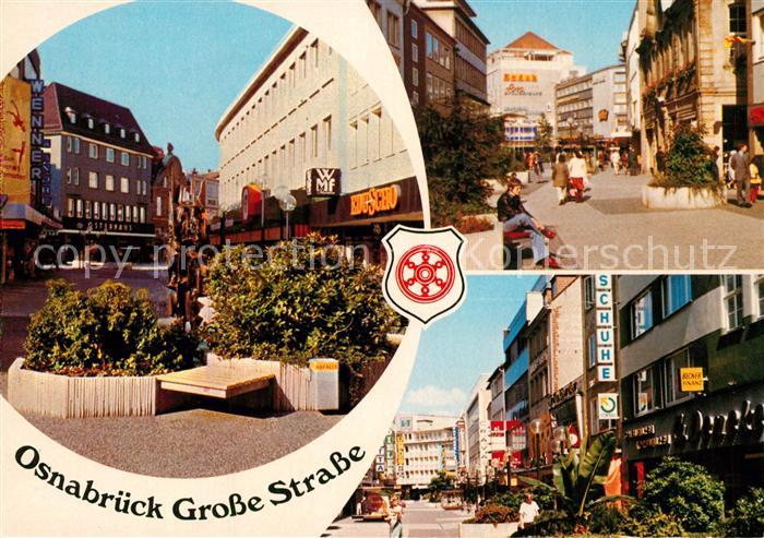 Osnabrueck Marktplatz Fussgaengerzone