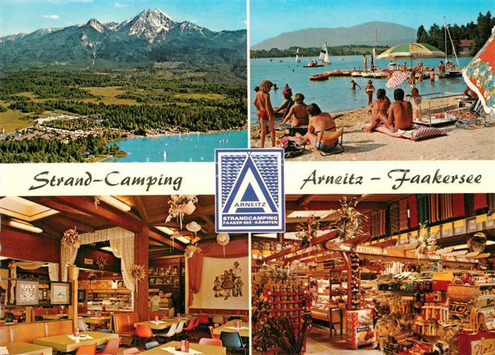 Faakersee Strand Camping Arneitz Restaurant Kiosk
